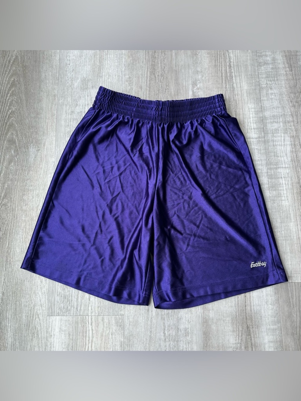 Vintage Purple Eastbay Dazzle Athletic Shorts